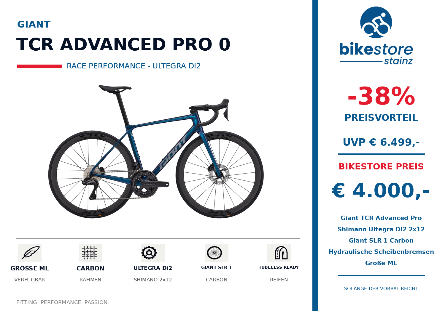 GIANT TCR Advanced Pro 0 Di2