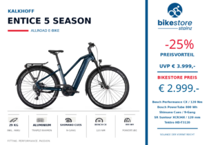 KALKHOFF ENTICE 5 SEASON