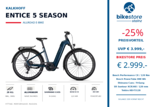 KALKHOFF ENTICE 5 SEASON