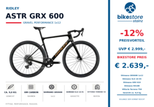 RIDLEY ASTR GRX 600 1X12