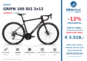 RIDLEY GRIFN 105  DI2  2x12