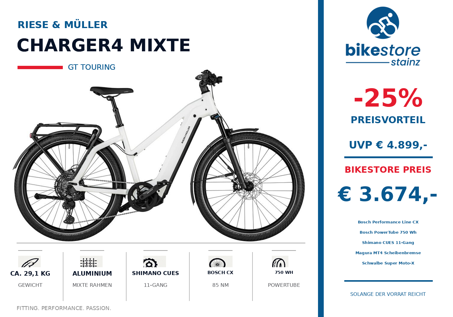 Riese&Müller Charger4 mixte GT Touring
